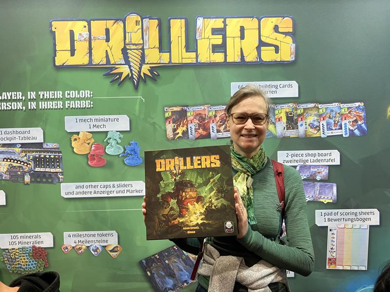 [Nicole presenting Drillers]