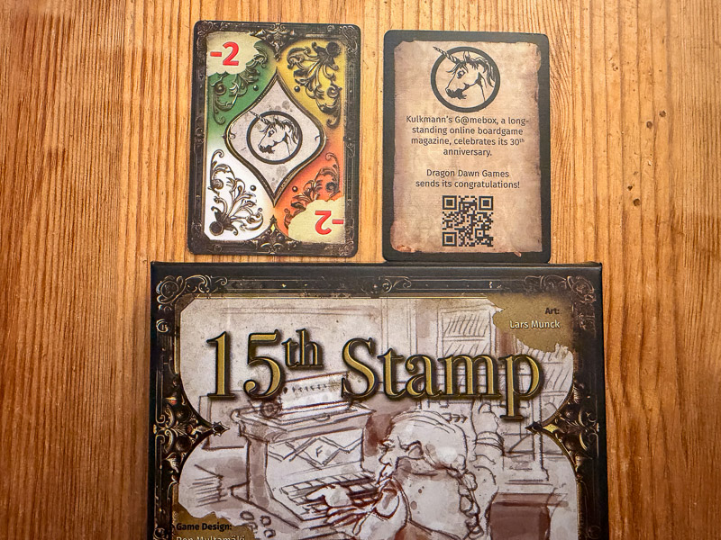 [15th Stamp – 30th Anniversary Promo Cards]
